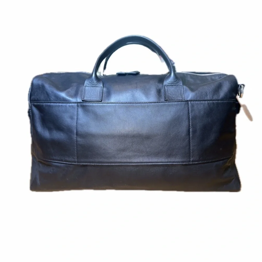 Longchamp Baxi Leather Duffel Bag